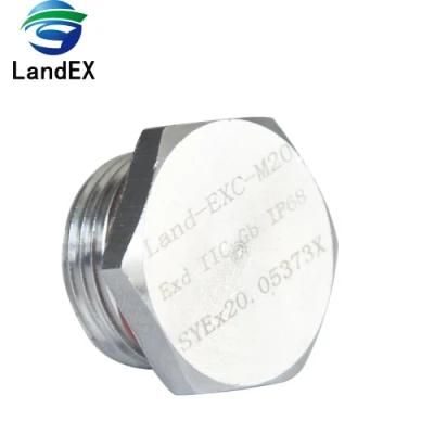 Metric Explosion Proof Stainless Steel Hexagonal Waterproof Hole Plug