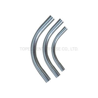 UL Listed Galvanized Steel Electrical Metallic Tubing EMT Conduit 90 Degree Elbow Hardware Radius Steel Elbow/Curva/IMC Elbow/Rigid Elbow