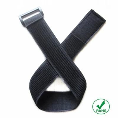 Adjustable Buckle Elastic Hook &amp; Loop Fastening Straps