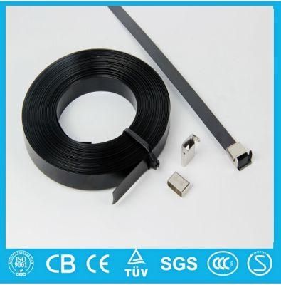 High Quality Plastic Nylon Cable Tie Stainless Steel Epoxy Coated Cable Ties