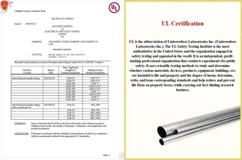 High Quality UL Listed Steel Pipe Fittings of Clamp Clevis Hanger