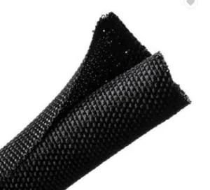 Self Closing &amp; Open Tubular Shape Pet PA Fibre Knitted Sleeve Protection Applied for Automobile