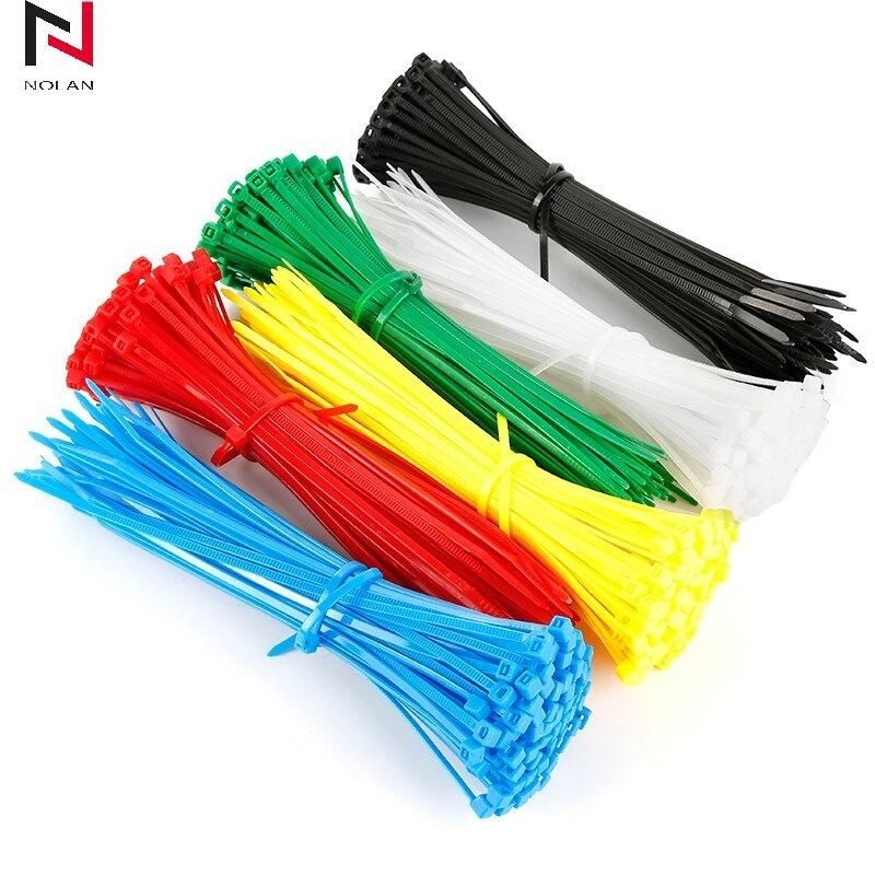 Nylon 66 Self-Locking Nylon Cable Ties 4*300 Cable Tie Plastic Zip Ties