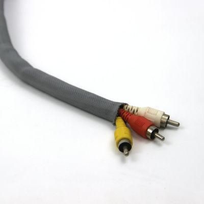 Flame Retardant Textile Cable Management Self-Closing Sleeving