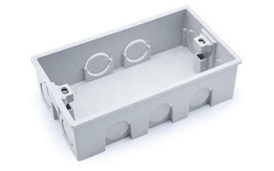 Low Smoke Halogen Free Electrical Single Double Gang Switch Box