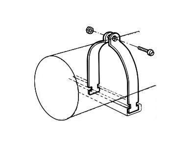 EMT Pipes Fittings of Conduit Strut Clamp