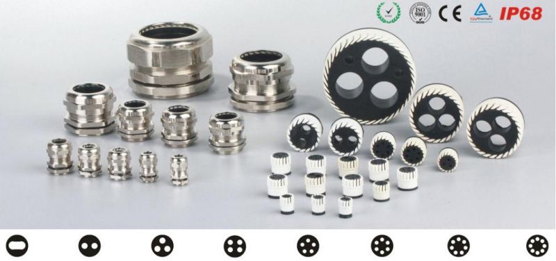 Multiple Cable Gland Plastic M32 with 2 Holes