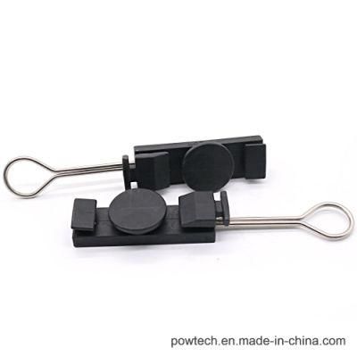2-8mm for FTTH Cable ABS Plastic Anchor Clamp S Type Anchoring Clamp