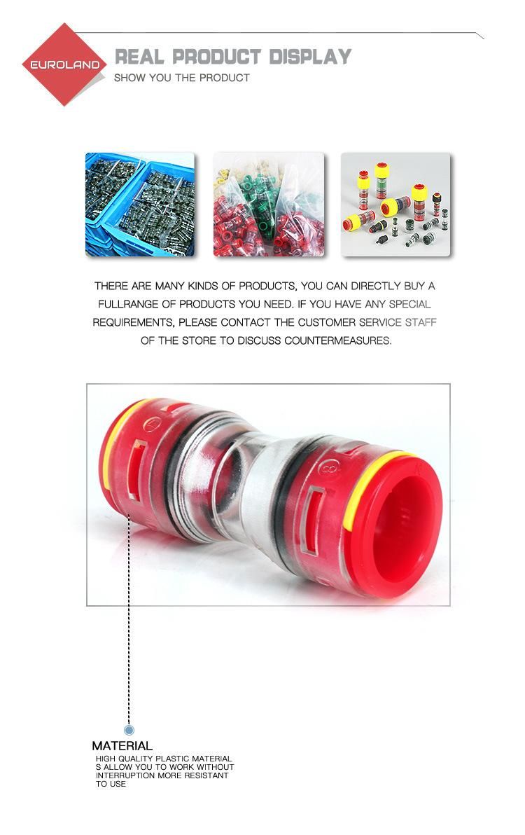 Micro Duct Connector, HDPE Plastic Microduct Couplers and End Stops