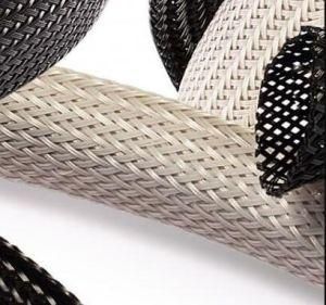 Pet or PA Fibre Braid Sleeves Hoses Protection Used in Engine Compartment Vehicle Interior
