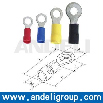 Black Ring Shaped Insulated Terminal (RV3.5)