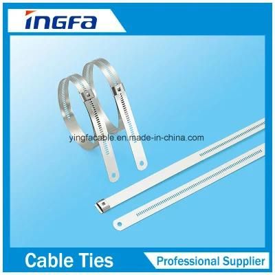 Ladder Single Barb Marine Band Stainless Steel Cable Ties