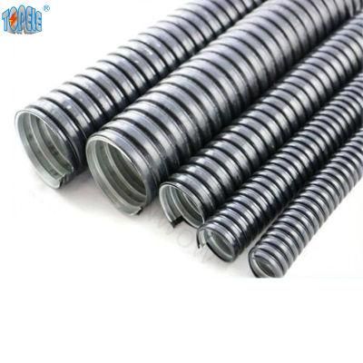 1/2 Inch Electrical Galvanized PVC Coated Flexible Corrugated Conduit with Metal Tube