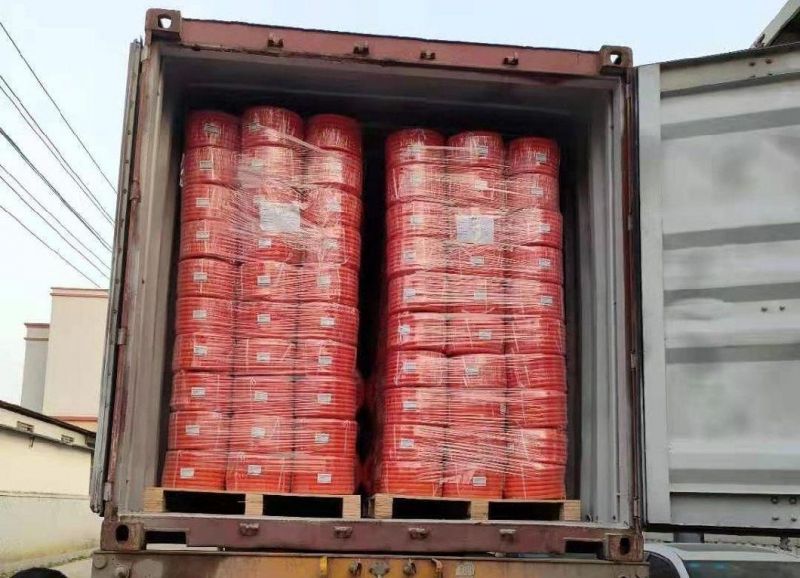AS/NZS 2053 Heavy Duty Orange Plastic PVC Corrugated Conduit Pipe