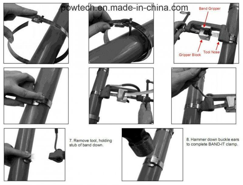 Stainless Steel Buckle for Cable Clamps/ADSS Fittings with Cheap Price