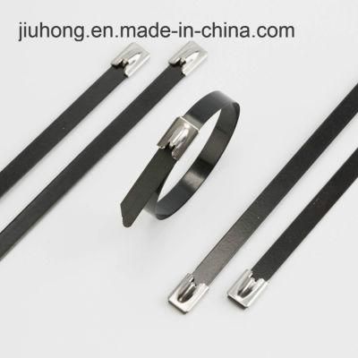 UL Black Stainless Steel T50L Cable Tie