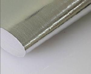 Glass Fibre Woven Sleeve Coated Aluminum Film Wrap Hose Lines and Pipe Lines Mats