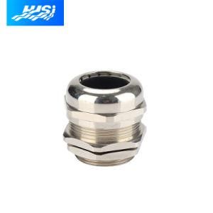 Electrical Pg11 Cable Gland Double Compression Brass Material