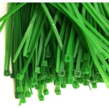 Durable and Super High Tension Green Color Nylon66 Cable Tie