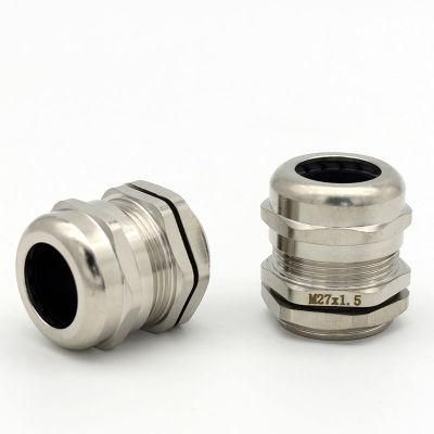 Waterproof Brass Nickel Plated Cable Gland G1
