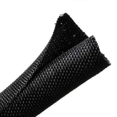 Self-Closing Textile Woven Split Sleeving Wrap Around Sleeving for Wire Harness