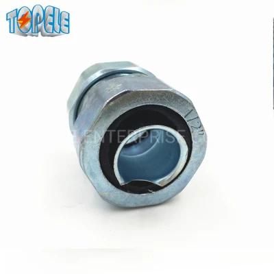 Zinc Die Cast Plum Type Male Flexible Conduit Connector