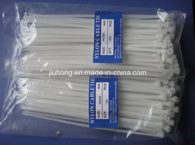 Stainless Steel Barb Locking Nylon Cable Ties