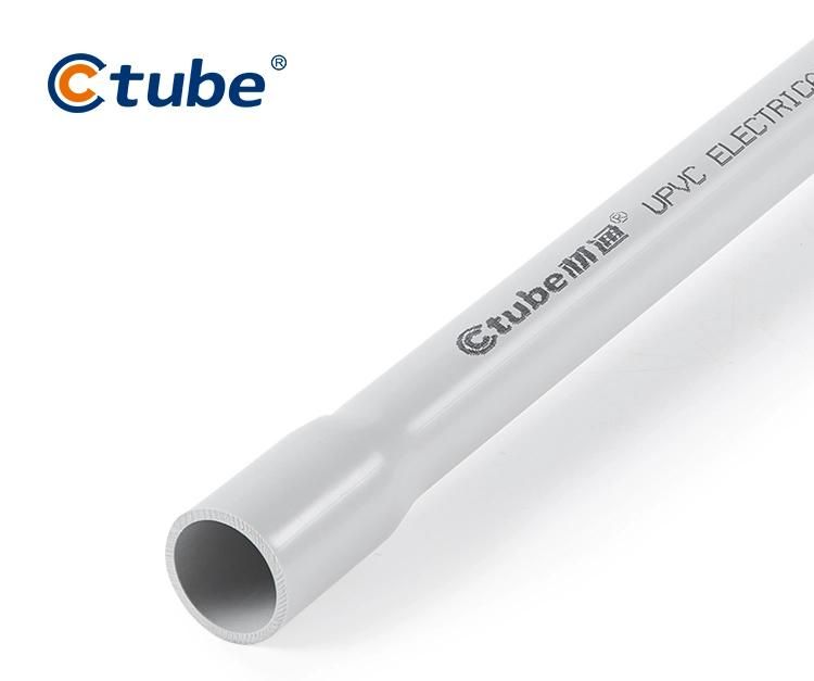 UL651 Standard Outdoor Underground Large Sizes 4 Inch PVC Electric Conduit Pipe Price