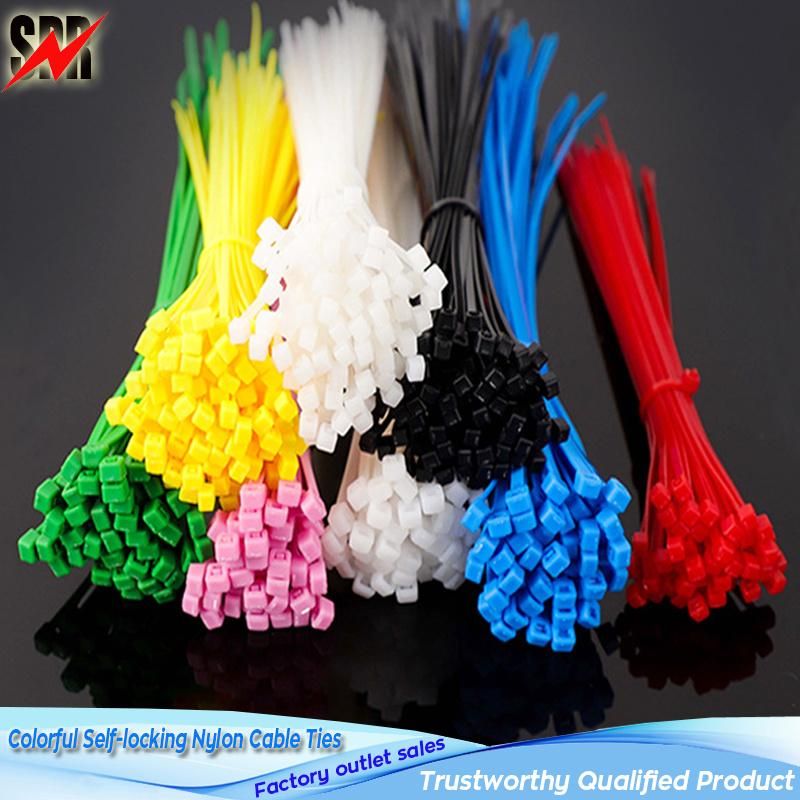 Good Quality Colorful Nylon Cable Ties (Multicolor Nylon Cable Ties)