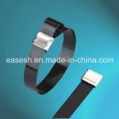 O Lock Type Epoxy Coated Stainless Steel Cable Ties