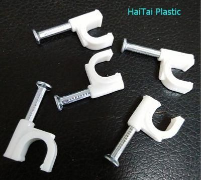 High Demand Products Electrical Wire Plastic Nail Round Cable Wall Clips