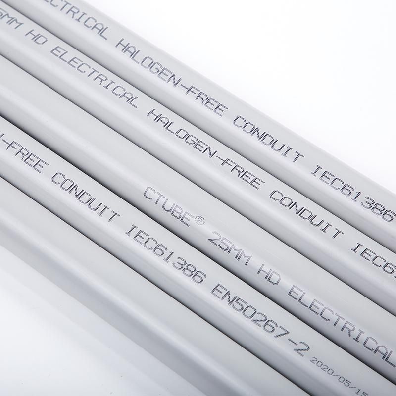 20mm Halogen Free Heavy Duty Rigid Electrical Conduit Pipe
