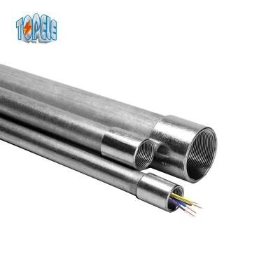 Hot Dipped Galvanized Round Steel Pipe Gi Pipe Galvanised Tube Electrical Conduit