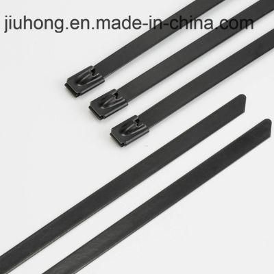 Full Epoxy Coated Self-Locking Stainless Steel Cable Tie