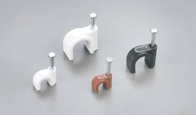 Circle Cable Clips (K TYPE, EARTH AND TWIN CABLE CLIPS)