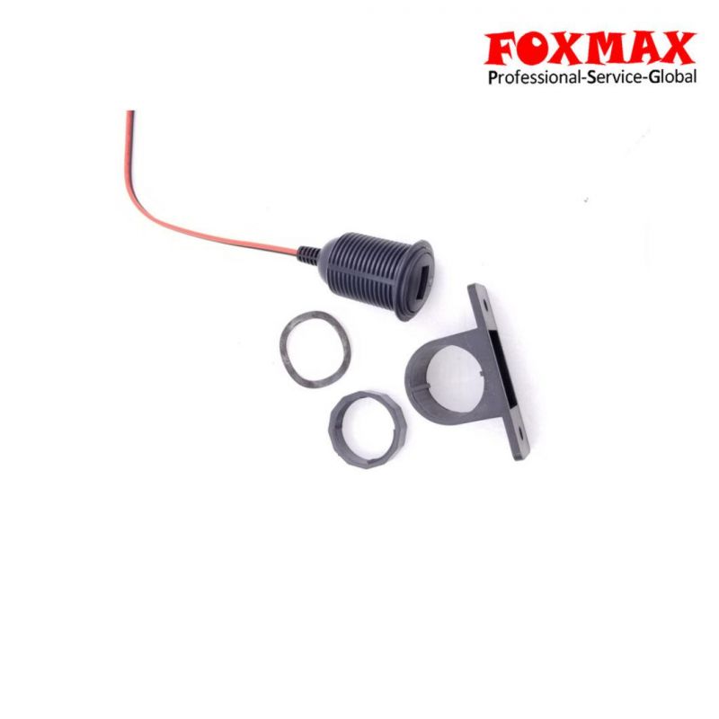 Car Cigarette Lighter Power Plug Adapter with USB Port (FM-CL07)