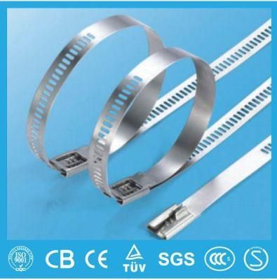 Multi Barb Lock Ladder Type Uncoated Stainless Steel Cable Tie