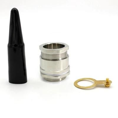 A2f Series Single Compression Cable Gland M20 Non Armoured Brass Cable Gland
