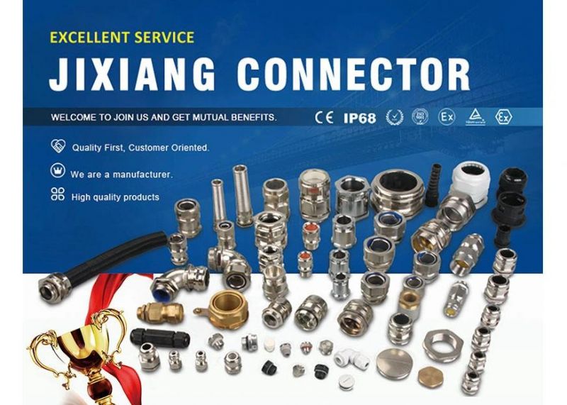 Metal Waterproof IP68 M20 Brass Cable Glands