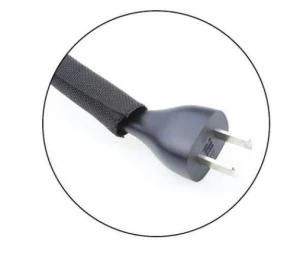 Self Closing, Overlapping Edge Pet/PA Filament Knitted Sleeves Mechanical Protection