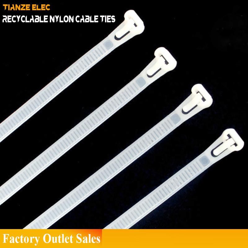 Releasable Nylon Cable Ties (Recyclable Nylon Cable Ties)