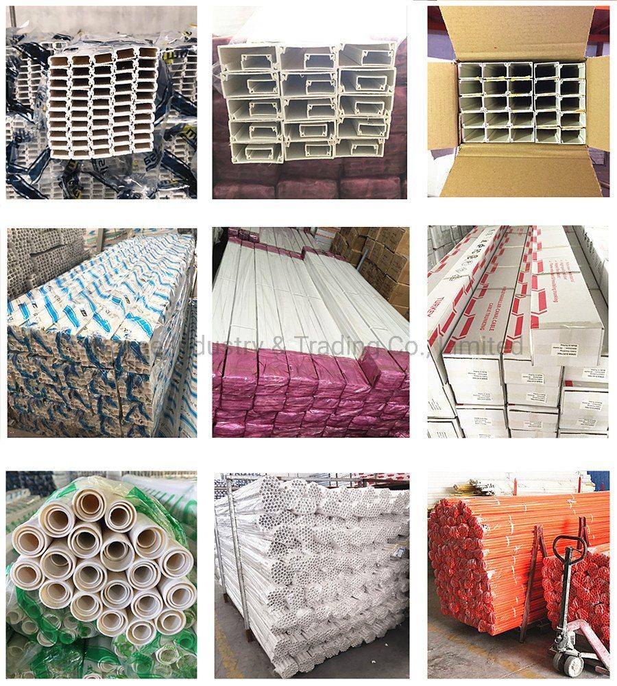 Electrical Products Electronics PVC Wire Protection Accessories Plastic Conduit Pipe PVC Cable Duct Trunking