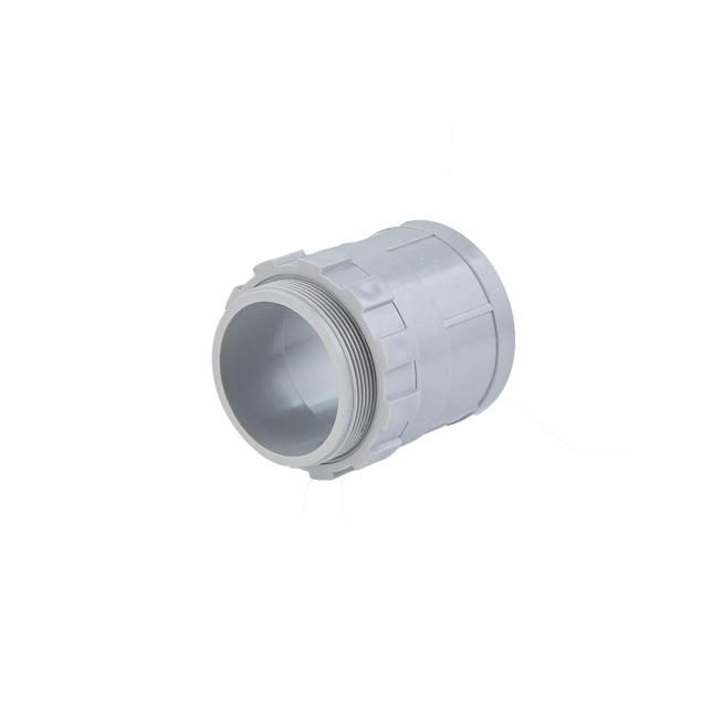 20mm PVC Electrical Conduit Pipe Fittings Plain to Screwed Adaptor