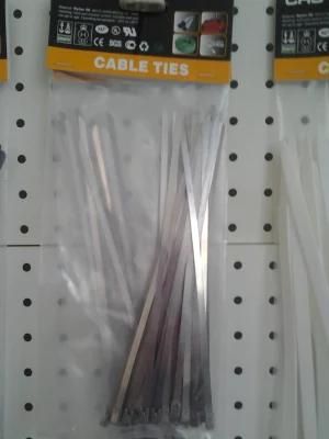 94V-2 Steel Cable Ties Without PVC Coating