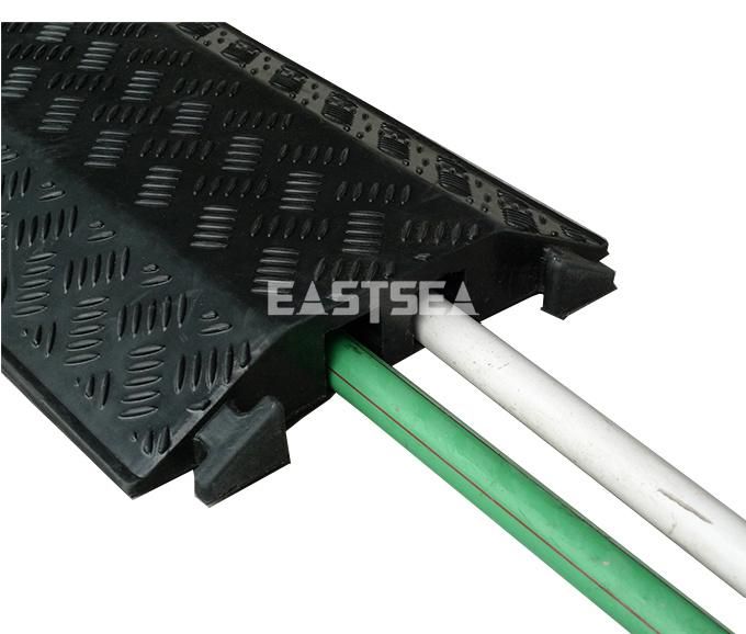 Flexible Polyurethane Plastic 2 Channels Cable Tray