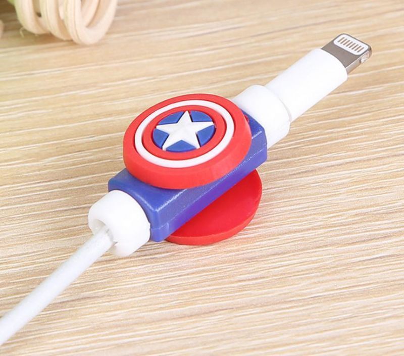 Phone Charging Cable Cartoon Protector Case Data Line Protection Cover