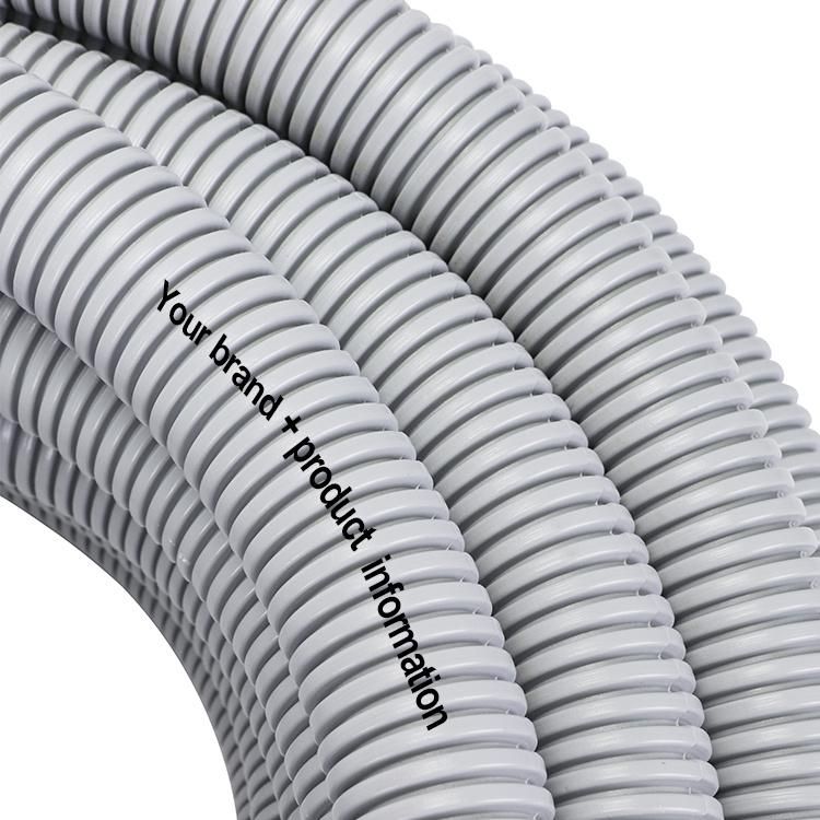 25mm2 HD Grey Corrugated Conduit Solar, Solar Flex Conduit, As2053 Flexible Conduit