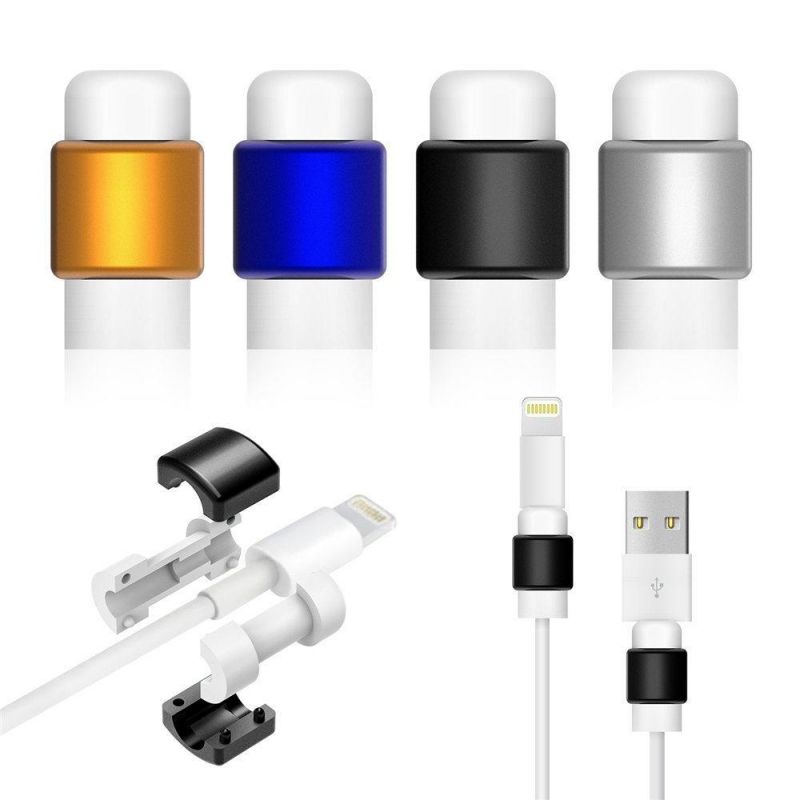 Lightning USB Charger Cable Protector Saver Cover for Apple iPhone