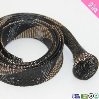 Eko Expandable Braided Fabric Auto Cable Mesh Sleeving with High Flame Retardancy