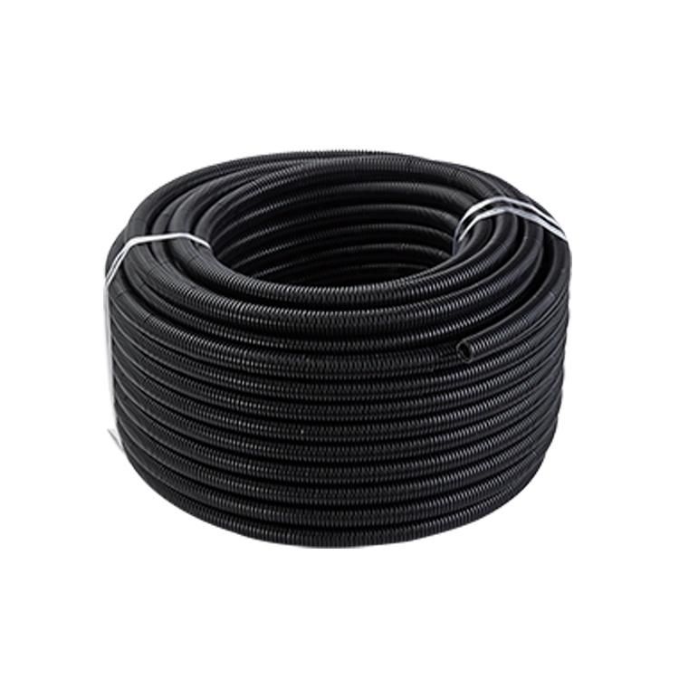 ISO9001: 2015 Factory Black Plastic Electric Flexible Corrugated Conduits/Tubing Hose Pipe for Sale